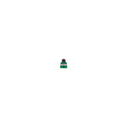 Minecraft Logo Pom Beanie Hat Green, One Size Fits All,