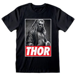 Marvel Avengers Endgame 'Thor Photo' (Black) T-Shirt - Large