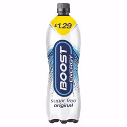 Boost Energy Drink 1 Ltr Original / Sugar Free - 24x1Ltr, Original Sugar Free