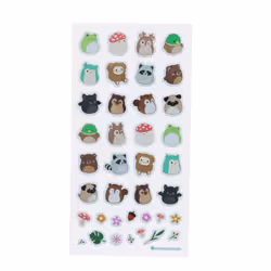 Squishmallows Stickers Sheet | 39 Stickers | Squishmallows Stickers | Puffy Stickers | Squishmallows Gifts | Squishmallows Stationery