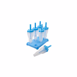 Eddingtons Rocket Pop Mould Set of 6 Blue