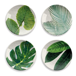 Epicurean Set of 4 Amazon Floral Melamine Side Plates