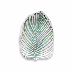 Epicurean Amazon Floral Tropical Leaf Melamine Small Platter