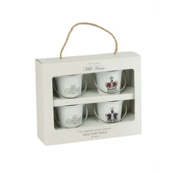 Eddingtons Set of 4 Lord and Lady Egg Cups