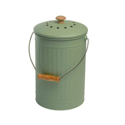 Eddingtons 7 Litre Compost Pail, Sage