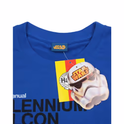 Star Wars Short Sleeved T-Shirt (Mens Blue) - Small