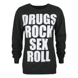 New Era Sweatshirt (Womens Black) - Medium