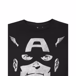 Marvel Short Sleeved T-Shirt (Mens Black)