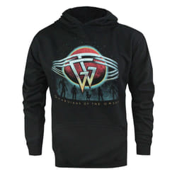 Marvel Hoodie (Mens Black) - Large
