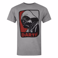 Star Wars Short Sleeved T-Shirt (Mens Grey) - X-Large