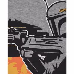 Star Wars Short Sleeved T-Shirt (Mens Grey) - X-Large
