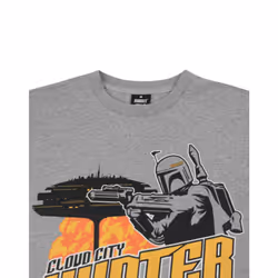 Star Wars Short Sleeved T-Shirt (Mens Grey) - X-Large