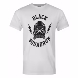Star Wars Short Sleeved T-Shirt (Mens White) - Small