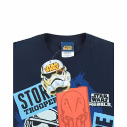 Star Wars Short Sleeved T-Shirt (Boys Blue) - 5-6 Years