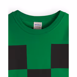 Minecraft Short Sleeved T-Shirt (Boys Green) - 5-6 Years