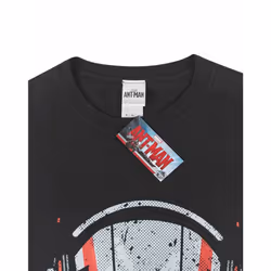 Marvel Short Sleeved T-Shirt (Mens Black)
