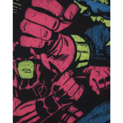 Marvel Daredevil Short Sleeved T-Shirt (Mens Black)