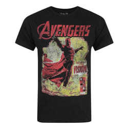 Marvel Short Sleeved T-Shirt (Mens Black)