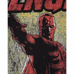 Marvel Short Sleeved T-Shirt (Mens Black)