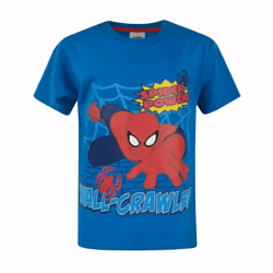 Marvel Short Sleeved T-Shirt (Boys Blue)