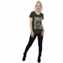 Star Wars Womens/Ladies Boba Fett Comic Cotton T-Shirt - XXL, Light Graphite