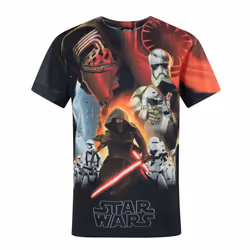 Star Wars Short Sleeved T-Shirt (Boys White) - 3-4 Years