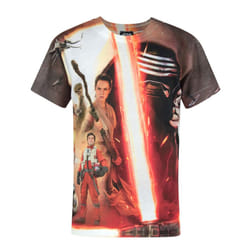 Star Wars Short Sleeved T-Shirt (Boys Red) - 3-4 Years