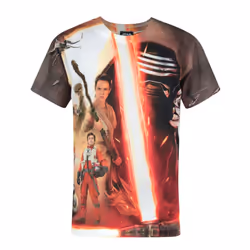 Star Wars Short Sleeved T-Shirt (Boys Red) - 5-6 Years