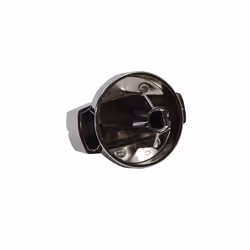 Genuine Belling 444445412 444445413 1000DF Oven Cooker Knob Function Control Switch SilverChrome Pack of 2 Knobs