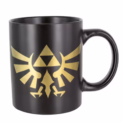 Paladone Hyrule cup Black, Gold Universal 1 pc(s)