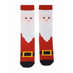 Ladies Christmas Socks Novelty Stocking Filler Festive Design Secret Santa Gift - Santa