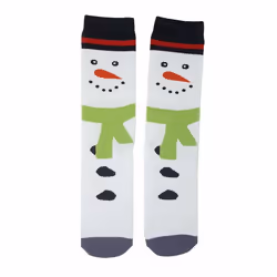 Ladies Christmas Socks Novelty Stocking Filler Festive Design Secret Santa Gift - Snowman