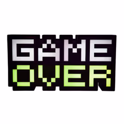 Paladone Game Over Lightbox 1 bulb(s)