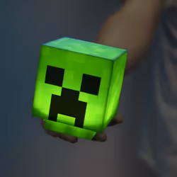 Paladone Creeper Light V2, Ambiance lighting, Battery, AAA, 90 mm, 90 mm, 109 mm