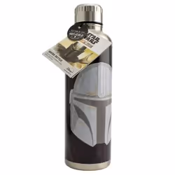 Paladone PP7361MAN drinking bottle Daily usage 500 ml Metal Black, Stainless steel