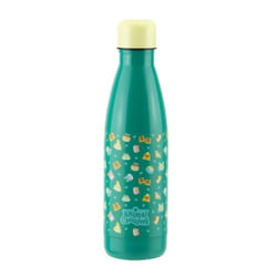 Paladone Animal Crossing Metal Water Bottle Daily usage 460 ml Stainless steel Aqua colour