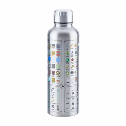 Paladone Minecraft Metal Water Bottle, 500 ml, Daily usage, Stainless steel, Stainless steel, Screw lid, Stainless steel