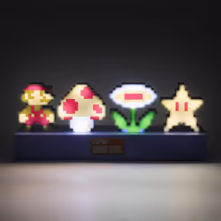 Paladone Super Mario Bros. Icons Light table lamp Multicolour