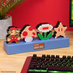 Paladone Super Mario Bros. Icons Light table lamp Multicolour - Additional view 4