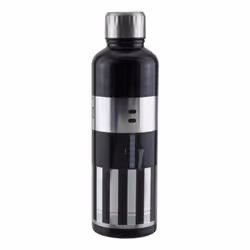 Paladone Darth Vader Lightsaber Metal Water Bottle Daily usage 500 ml Stainless steel Black, Silver