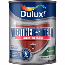 Dulux Weathershield Exterior Gloss 750ml Buckingham