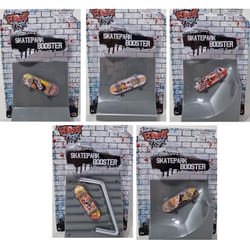 Street TRX Mini Skateboard Collection With Single Ramp X1 Supplied