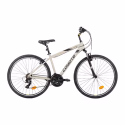 Coyote Pathway Gents Hybrid Bicycle, 700c - Sand - 20"