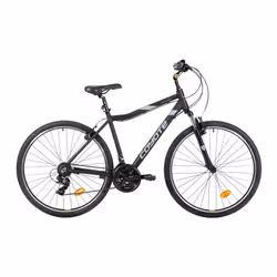 Coyote Pathway Ladies Hybrid Bicycle, 700c - Black - 20"