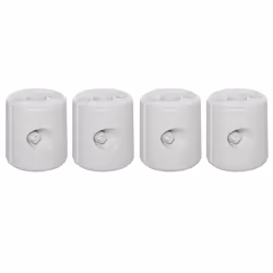 Outsunny Tent Weight Base 4pcs Gazebo Foot Leg Anchor Weights Marquee White - Additional view 8