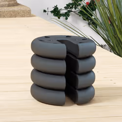 Outsunny Tent Weight Base 4pcs Gazebo Foot Leg Pole Anchor Weights Marquee - Additional view 5