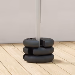 Outsunny Tent Weight Base 4pcs Gazebo Foot Leg Pole Anchor Weights Marquee - Additional view 7