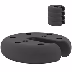 Outsunny Tent Weight Base 4pcs Gazebo Foot Leg Pole Anchor Weights Marquee - Additional view 8