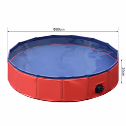 PawHut Pet Pool | Dog Paddling PoolÂ (80 x 20cm)
