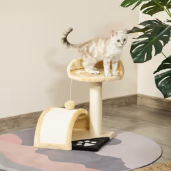 PawHut Cat Tree Kitten Scratching Scratcher Cosy Sisal Home Play Rest Activity